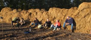 Loungen op het beekdalgras